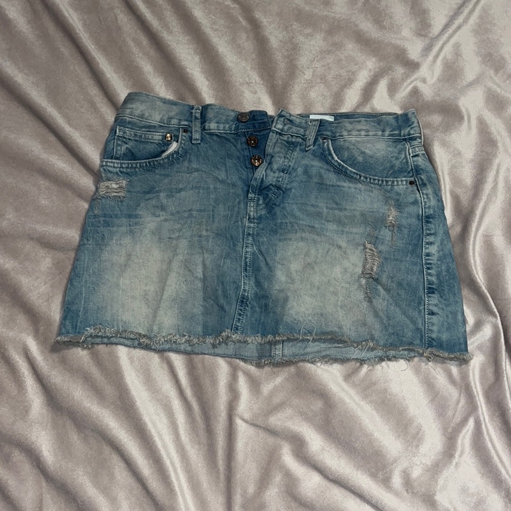 Denim Skirt